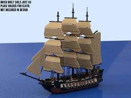 HMS crustacean 30 gun imperial frigate