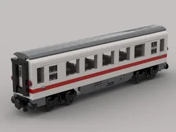 Intercity wagon Avmz from the German Federal Railway