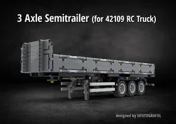 3 Axle Semitrailer (for 42109 RC Truck)