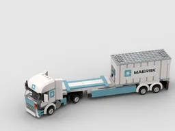 Maersk container transporter