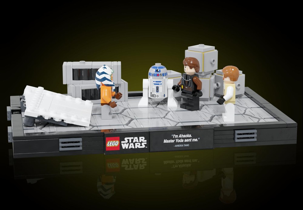 Lego Ahsoka's Arrival Diorama