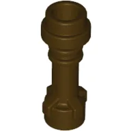 Weapon Lightsaber Hilt with Bottom Ring / Dark Brown