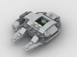 75363 - N-1 Starfighter Microfighter Alt Build - Grogu Falcon
