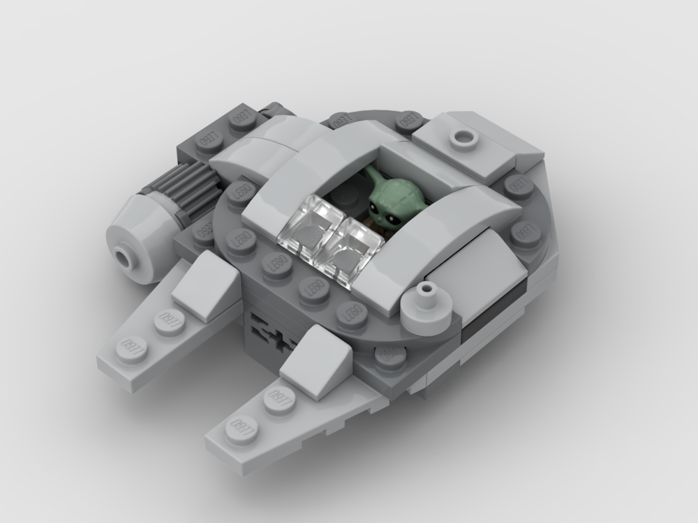 Lego 75363 - N-1 Starfighter Microfighter Alt Build - Grogu Falcon