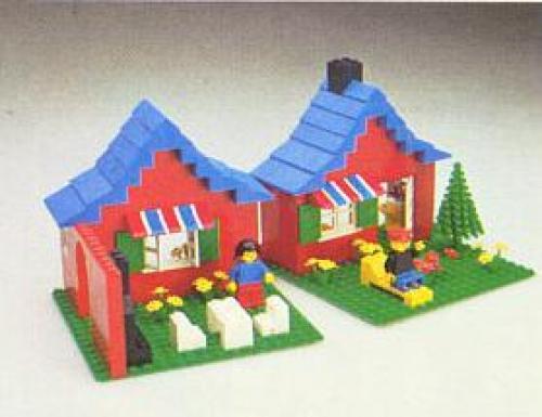 Lego Town House with Garden