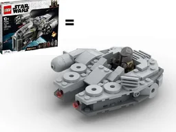 Mini Falcon 75292 Free MOC