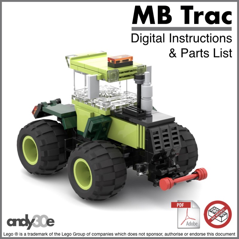 Lego MB-Trac 'Systems' Tractor