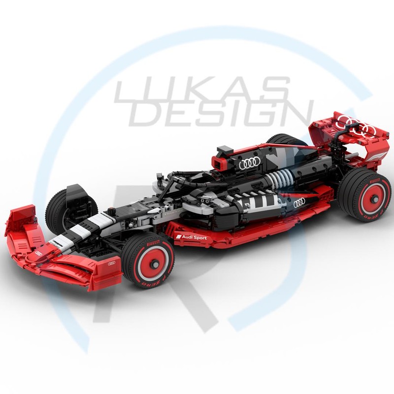 Lego Audi F1 Team 2023 Concept 1:8 scale