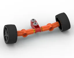 Stanced axle 2: with No. 7 Connecers