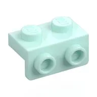 Bracket 1 x 2 - 1 x 2 / Light Aqua