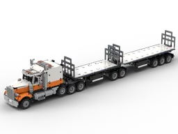 Truck & B-Double Trailer "Road Train" (Control+)