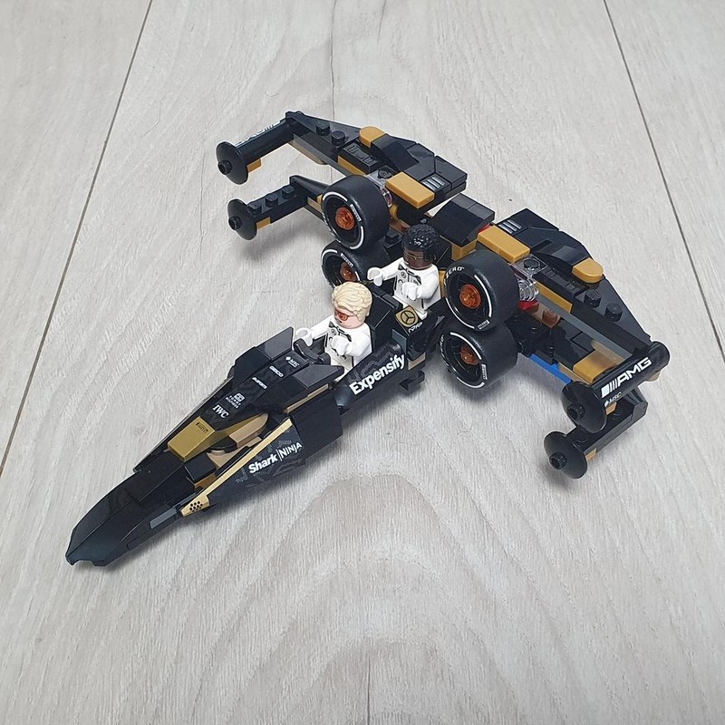 Lego F1 Starship Collection - The BRAD PITT 2 Person Xwing
