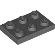 Plate 2 x 3 / Dark Bluish Gray