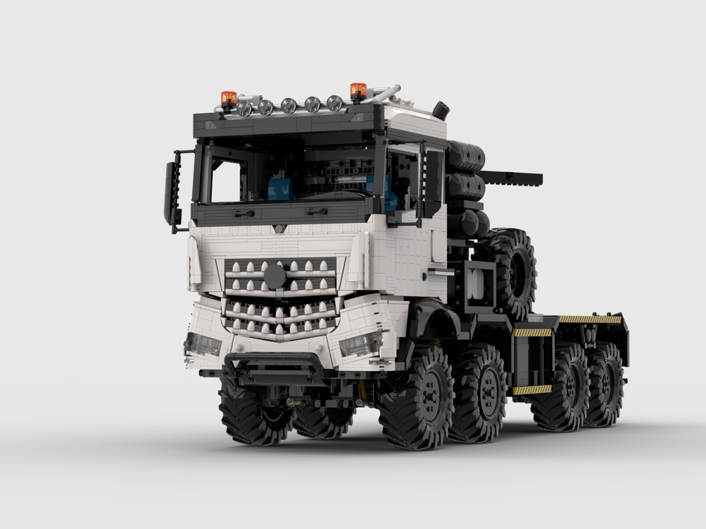 Lego Mercedes-Benz Military Truck -Arocs 8x8 4663 white