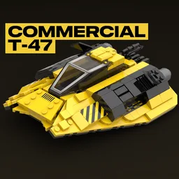 Civilian T-47 Airspeeder (Commercial Model)