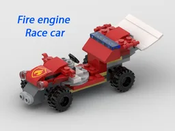 60279 Fire engine race car