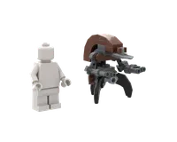 Minifig Scale Droideka