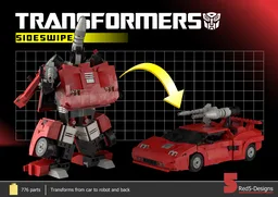 Transformer Sideswipe G1 style