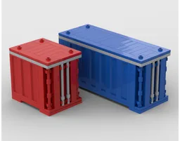 Container Cargo Truck
