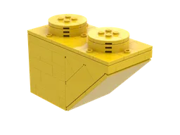 Upscaled Inverted Slope 1x2