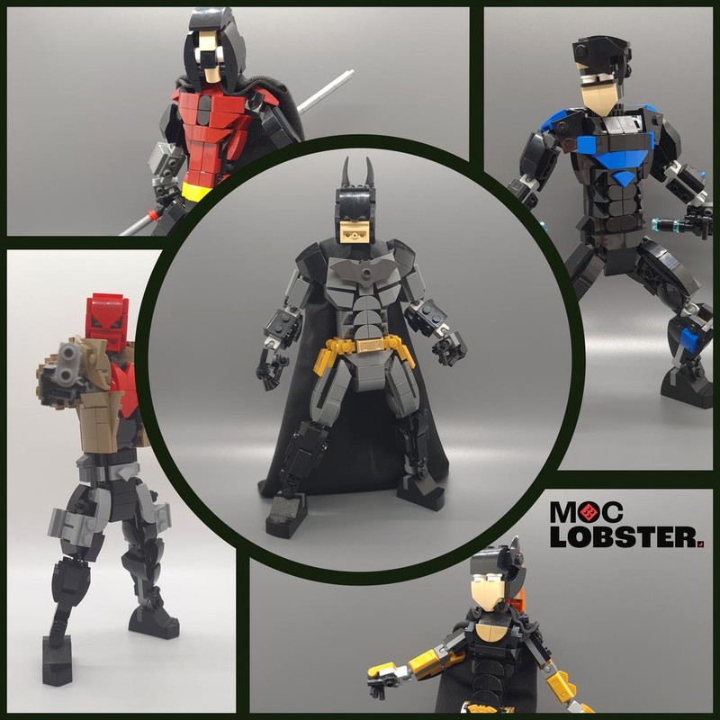 Lego The Arkham Bat Family