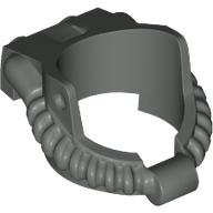 Lego Minifig Neckwear Helmet Breathing Apparatus / Dark Gray