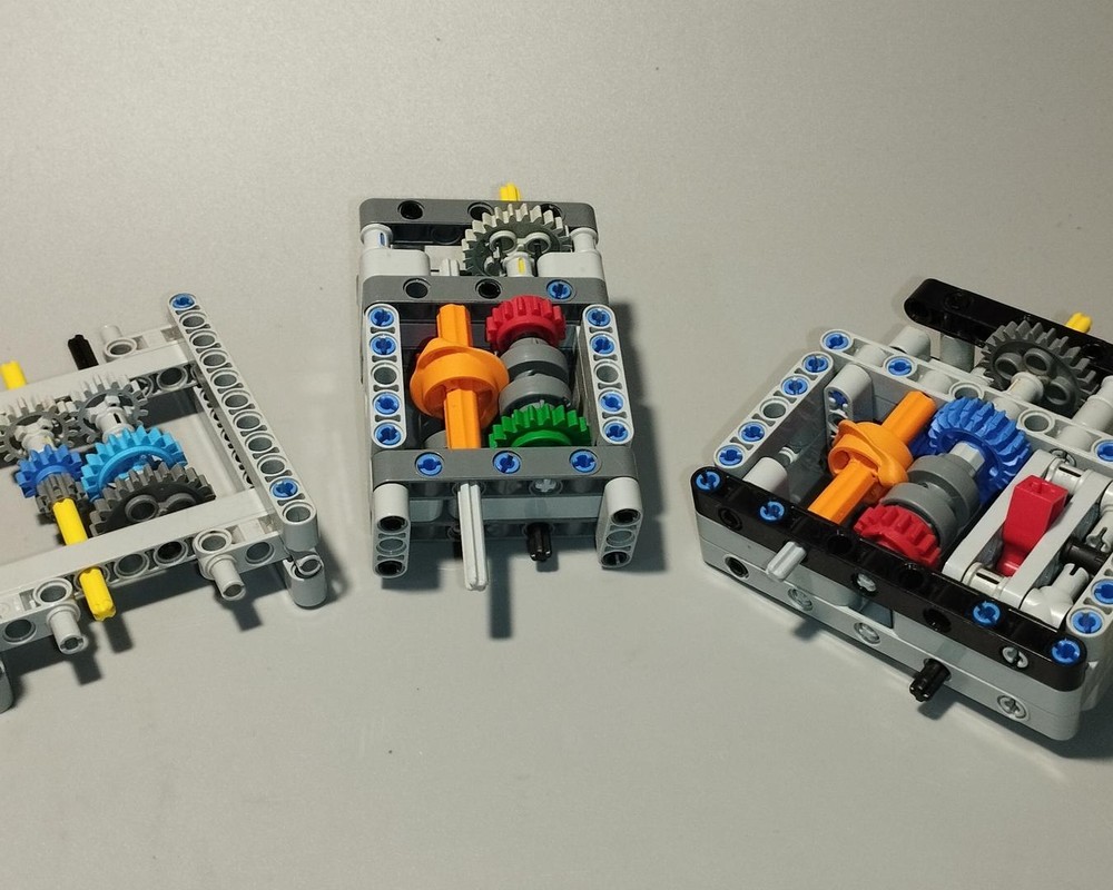 Lego 3 gearboxes for your lego MOC