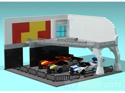 Racing Podium Display