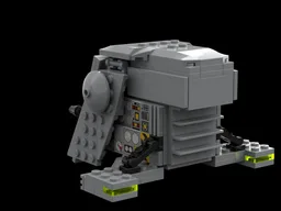 INT-4 Interceptor minifigure scale