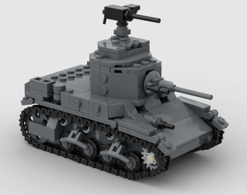 Lego M3 Stuart - WWII US Light Tank
