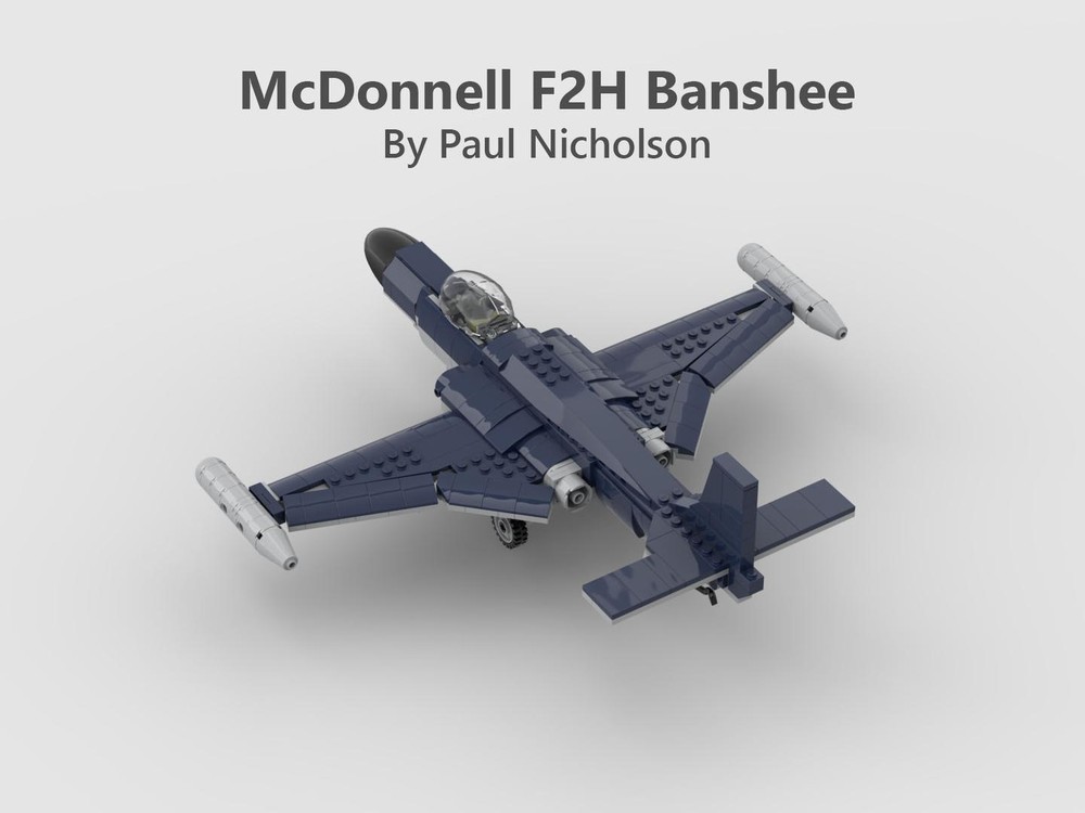 Lego McDonnell F2H Banshee