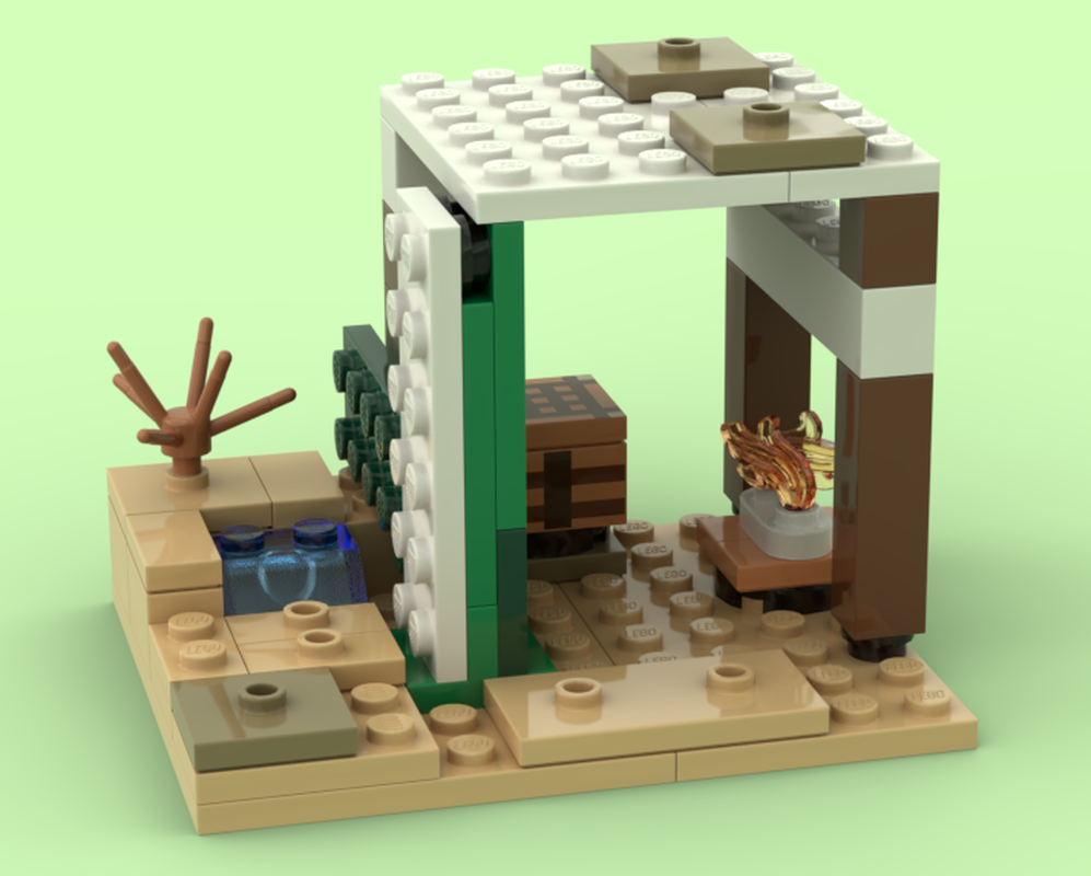 Lego steves dessert shelter