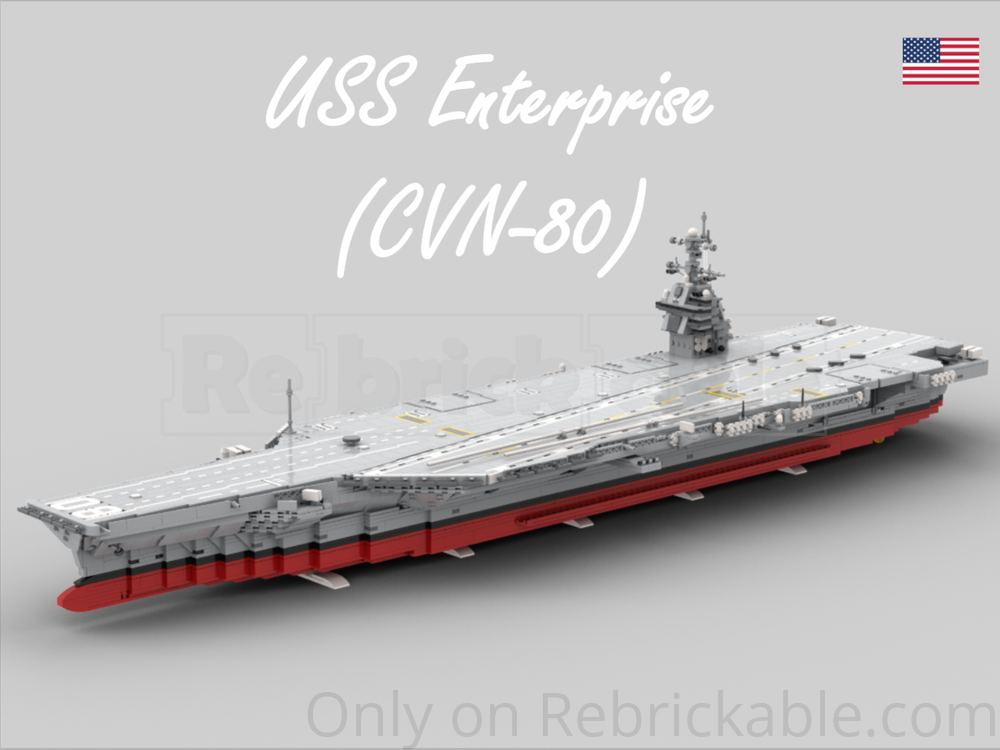 Lego USS Enterprise (CVN-80)