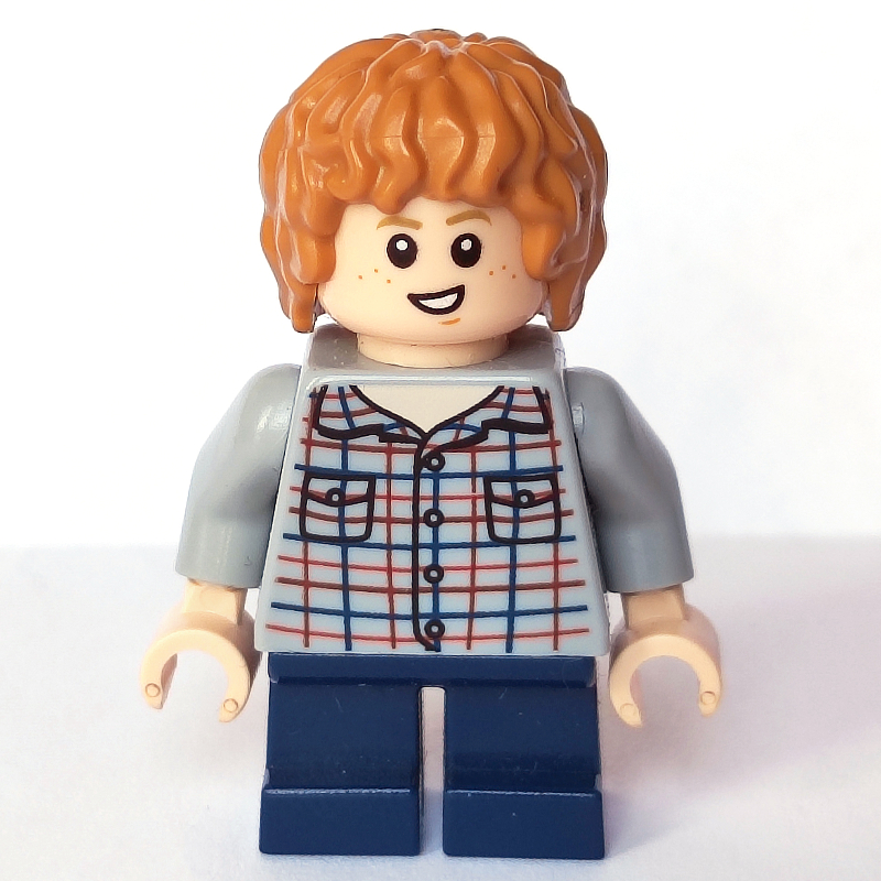 Lego Gray Mitchell with Short Legs
