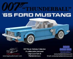65 Mustang from 007 Thunderball