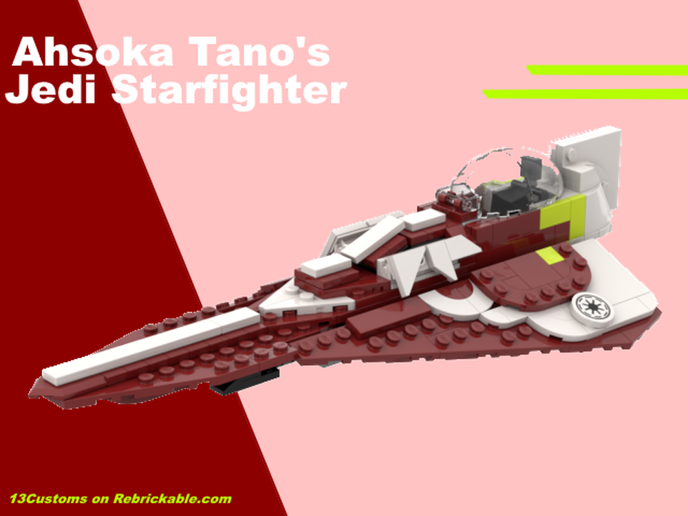 Lego Ahsoka Tano's Delta-7B Starfighter
