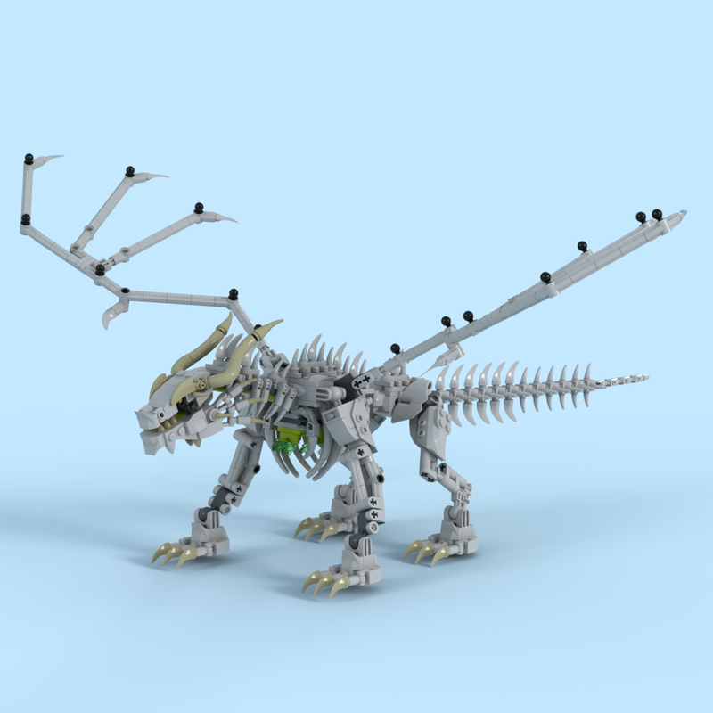 Lego D&D - Red Dragon Dracolich