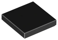 Tile 2 x 2 with Groove / Black