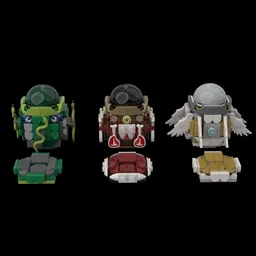 Eggs of Medusa, a troll and a pegasus