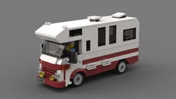 AVIA / SAVIEM A15 Camper - Red