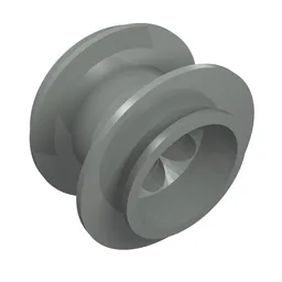 Wheel 68.8 x 40 Balloon Large / Light Gray