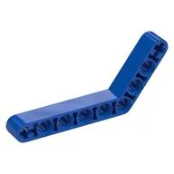 Technic Beam 1 x 9 Bent (6 - 4) Thick / Blue