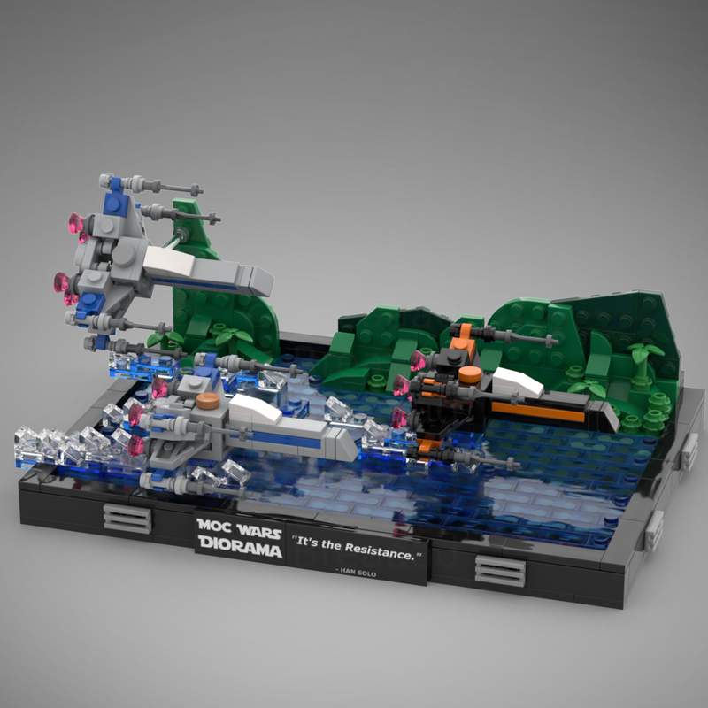 Lego March of the Resistance (Diorama Collection - Episode 7)