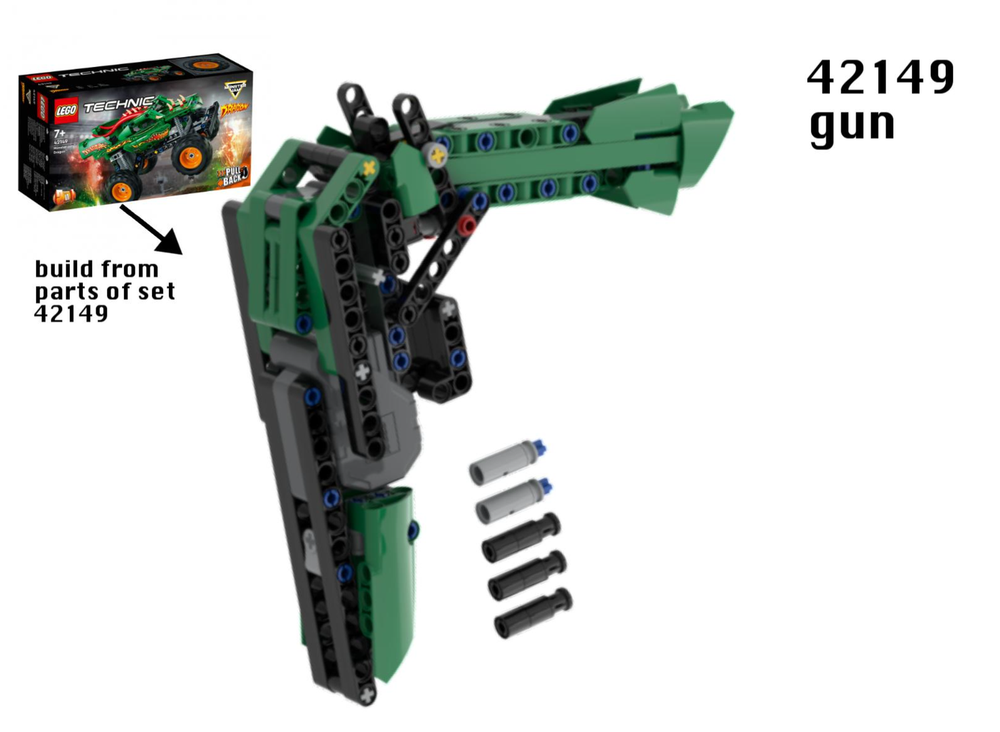 Lego 42149 gun