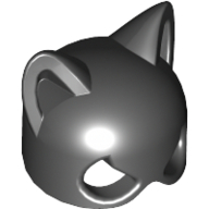 Lego Mask with Cat Ears (Catwoman) / Black