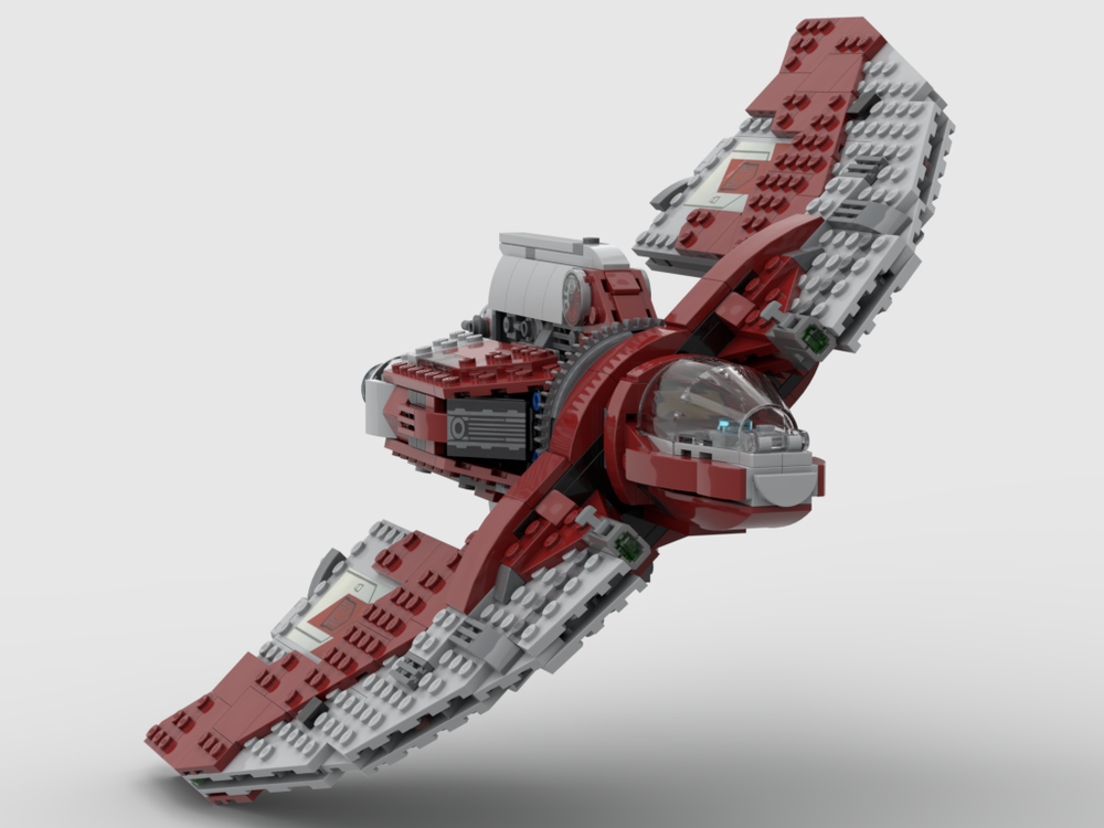 Lego Ahsoka Tano's T-6 75362 modification