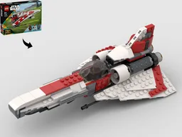 Battlestar Galactica Colonial Viper - Alternate Build of 75388 Bob's Starfighter