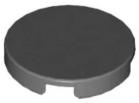 Tile Round 2 x 2 with Bottom Stud Holder