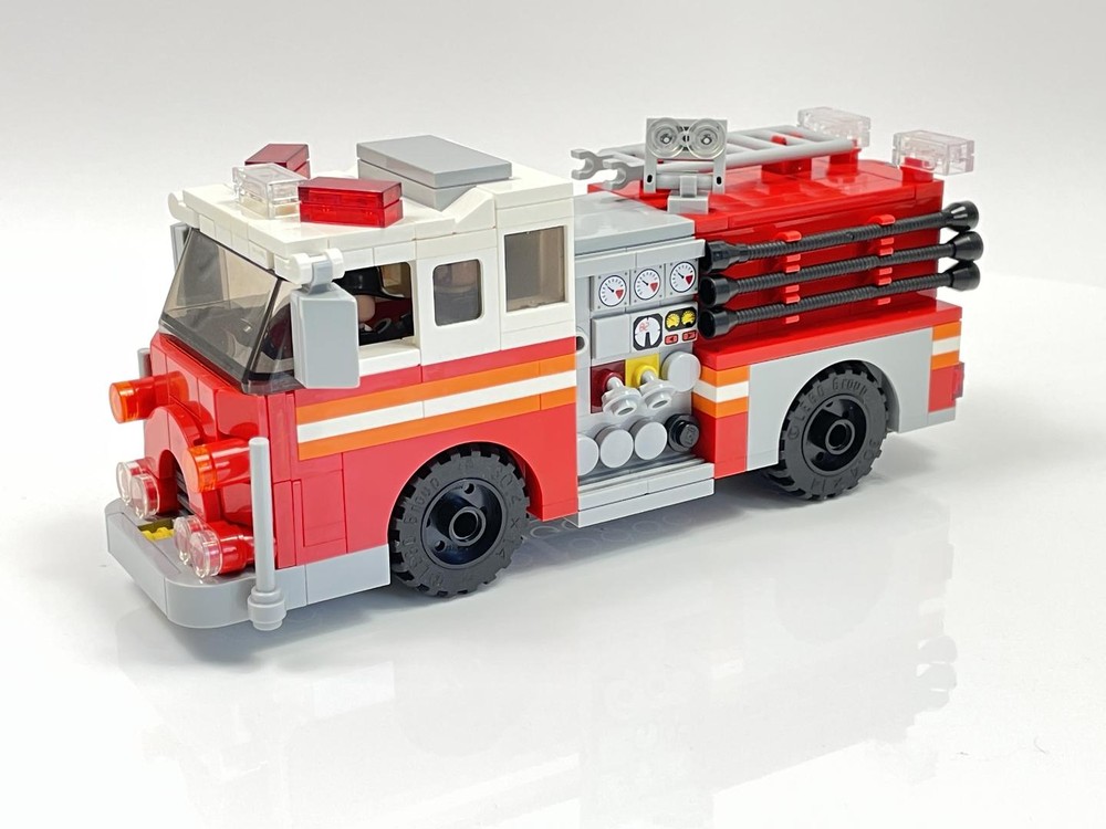 Lego FDNY Phantom Fire Truck 3000