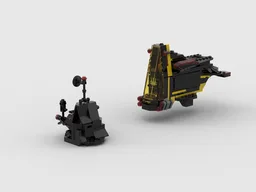 Spaceship and Service Station
